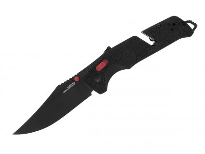 SOG Trident AT Black and Red 11-12-01-41 pocket knife