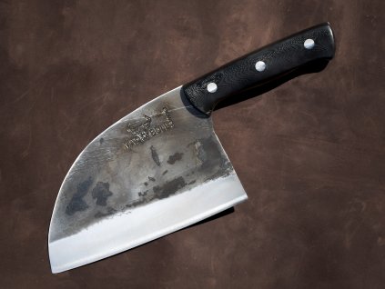 Samura Mad Bull Chopper Black Serbian chef's knife