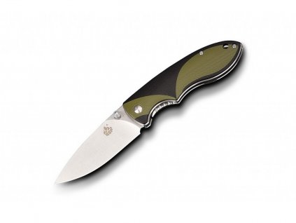 QSP Piglet QS112-B Green/Black G10 pocket knife