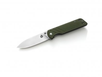 QSP Parrot QS102-B Green G10 pocket knife