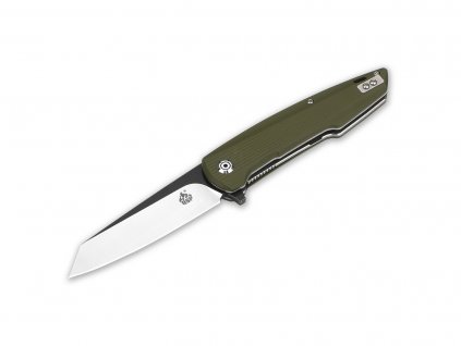 QSP Phoenix QS108-B Green G10 pocket knife