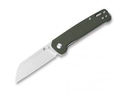 QSP Penguin QS130-C Green Micarta pocket knife