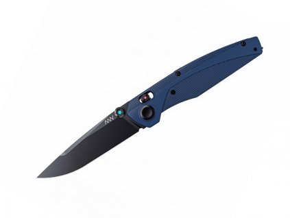 ANV A100 DLC Black GRN Blue folding knife