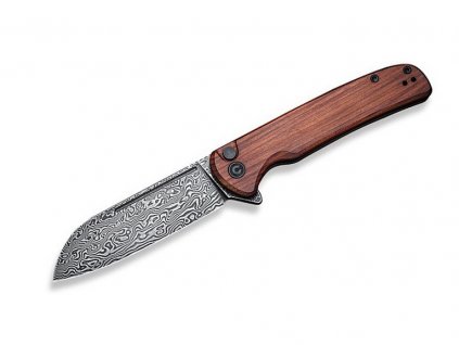 Civivi Chevalier C20022DS-1 Cuibourtia Wood Damascus pocket knife
