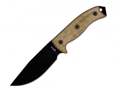 Ontario RAT 5 Black, Nylon Sheath survival knife 8667