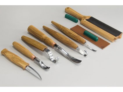 BeaverCraft S54 Wood Carving Knife Set for Spoon Carving