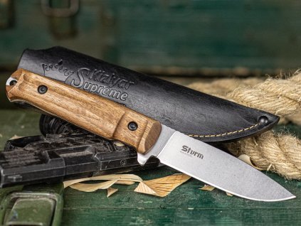 Kizlyar Supreme Sturm Aus8 SW WH LS tactical survival knife