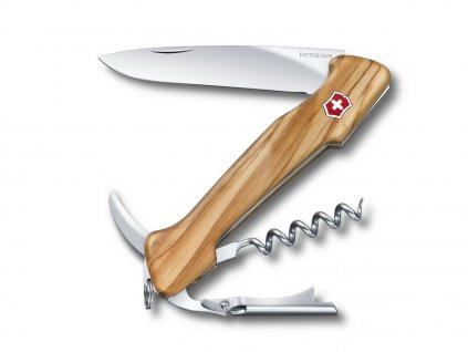 Victorinox Wine Master Olive pocket knife with double lever corkscrew 0.9701.64