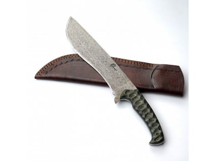 Dellinger Overland Damascus Machete