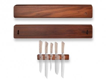 Magnetic knife holder Dellinger walnut 40 cm