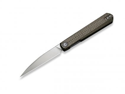 Civivi Clavi C21019-3 Green Micarta Nitro-V Silver