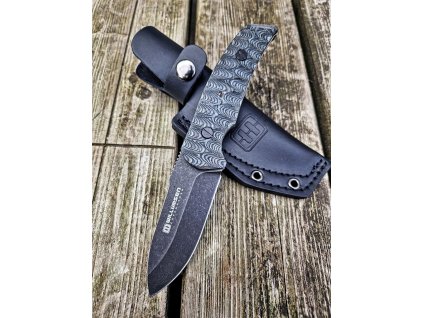 Willumsen Birddog Dark Stone knife