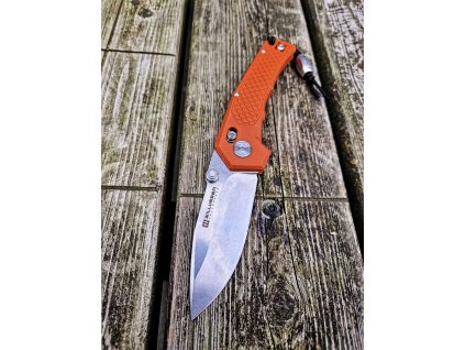Willumsen Zero7 Stone Orange knife
