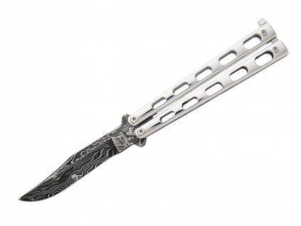 Bear & Son SS14D Butterfly Stainless Steel Damascus knife