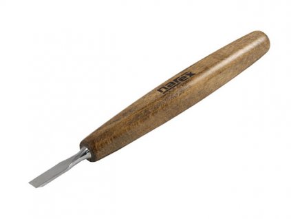 Narex short, straight - flat wood carving chisel 8 mm