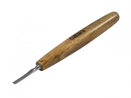 Narex short, straight wood carving gouge 5 mm