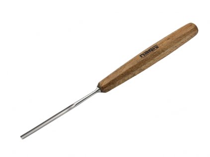 Narex PROFI profile 8 straight wood carving gouge 4 mm