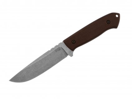 Za-Pas Ultra Outdoor SW Micarta Brown knife