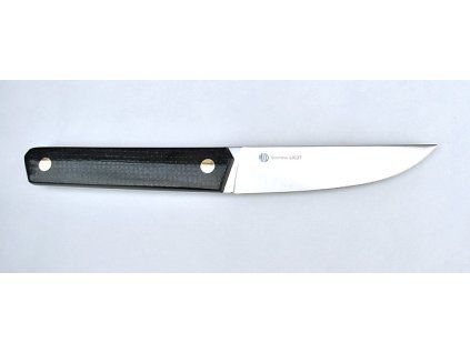 NKD Stoat 100 Black Micarta fixed knife