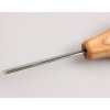 BeaverCraft P12/02 Straight V-Tool with Palm handle, 2mm