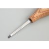 BeaverCraft P1/04 Straight - Flat Chisel with Palm handle, 4 mm