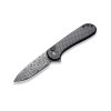 Civivi Button Lock Elementum II C18062PB-DS1 Damascus Carbon Fiber/G10