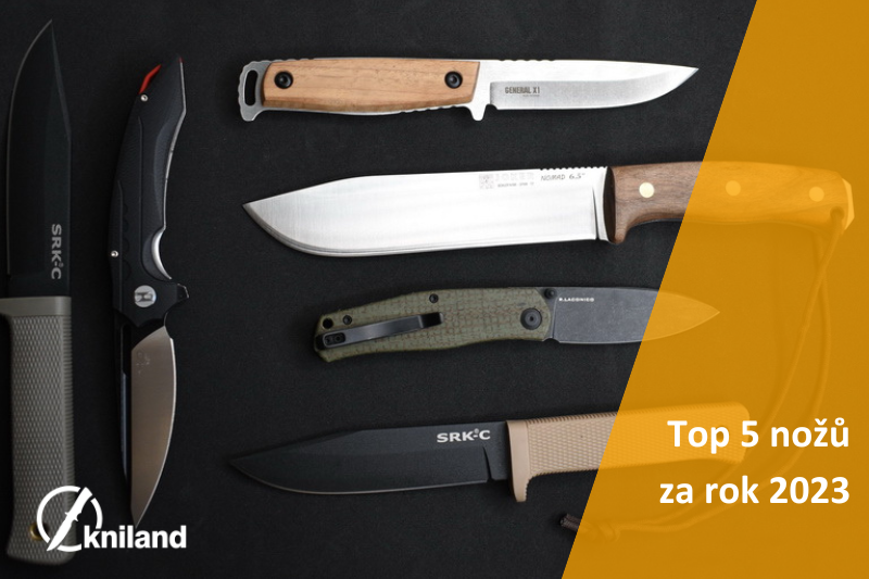 Top 5 nejoblíbenějších nožů za rok 2023