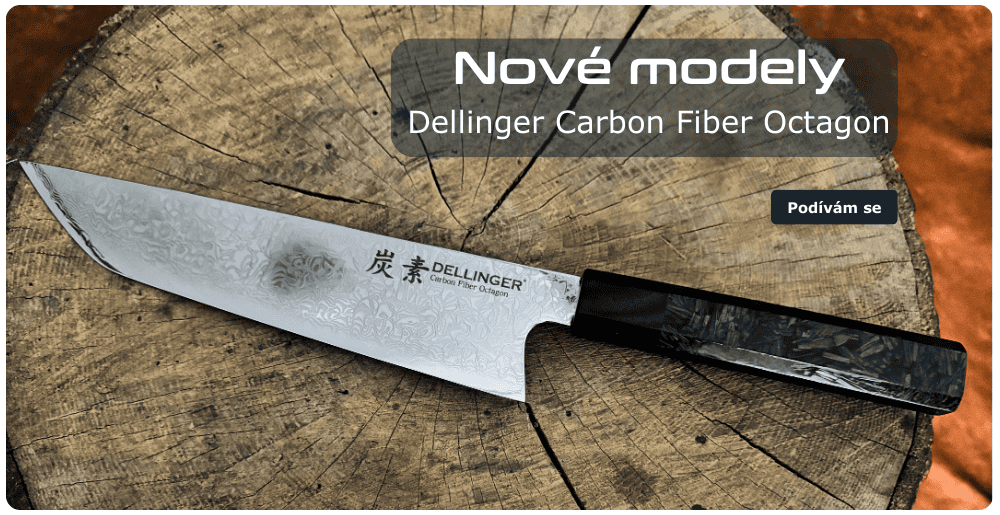 Dellinger nové modely - carbon fiber oktagon