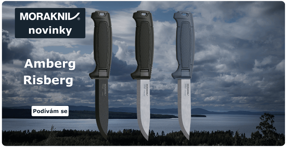 Morakniv novinky 2026, Risberg, Amberg