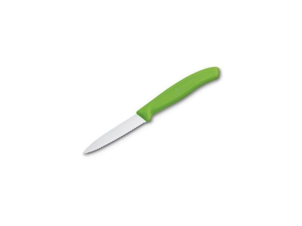 Kuchyňský nůž Victorinox 6.7636.L114 Swiss Classic na zeleninu Zoubkovaný 8 cm