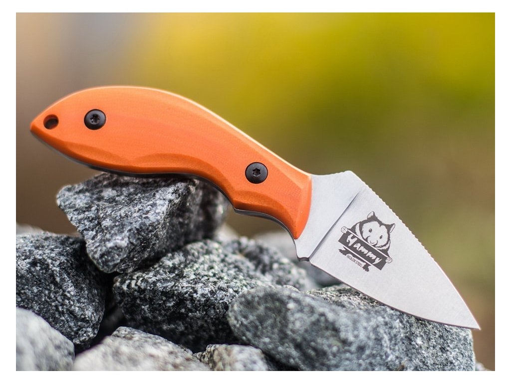 Nůž Kizlyar Supreme Hammy Niolox Orange G10