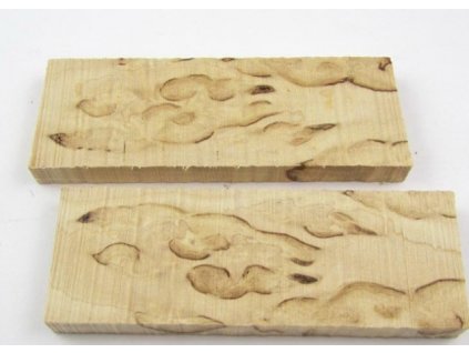 Dřevo Kudrnatá bříza - Curly Birch Scales 2ks Super
