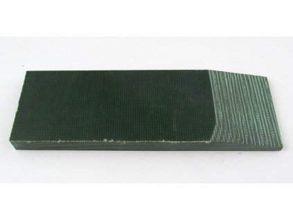 Micarta Hunters Green Canvas Small