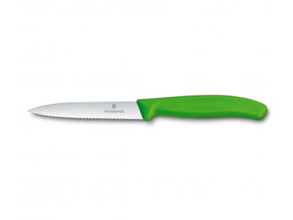 Kuchyňský nůž Victorinox 6.7736.L4 Swiss Classic na zeleninu Zoubkovaný 10 cm