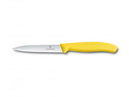 Kuchyňský nůž Victorinox 6.7736.L8 Swiss Classic na zeleninu Zoubkovaný 10 cm