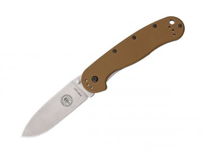 Nůž ESEE Avispa D2 Coyote Brown - Stonewash