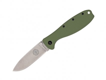 Nůž ESEE Zancudo D2 Olive Drab - Stonewash