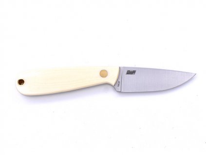 Nůž Brisa Necker 70 Flat / Ivory Micarta / Leather