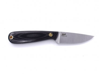 Nůž Brisa Necker 70 Flat / Black Micarta / Multicarry