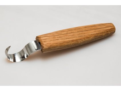 Řezbářský nůž na lžičky BeaverCraft SK1Oak - 25 mm, dubová rukoväť