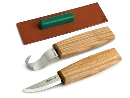 Sada řezbářských nožů BeaverCraft na lžičky S01