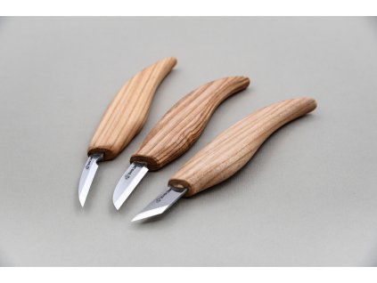Sada řezbářských nožů BeaverCraft S12 Starter Set 3 nože