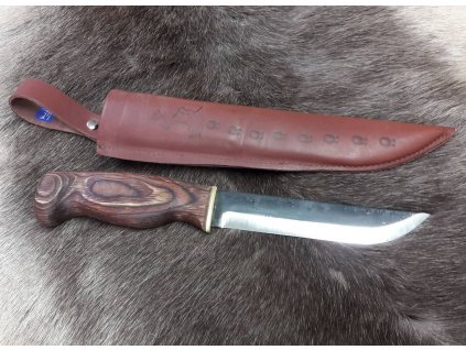 Nůž Wood Jewel KarhuLeuku hnědý