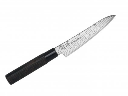 Kuchyňský nůž Tojiro Shippu Black Damascus Petty 13 cm FD-1592 Univerzálny