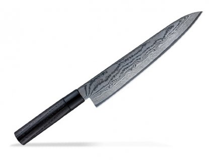 Kuchyňský nůž Tojiro Shippu Black Damascus Gyuto 27 cm FD-1596 Nůž šéfkucháře