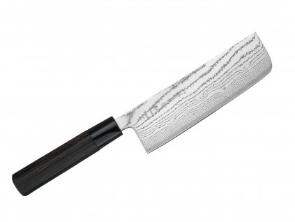 Kuchyňský nůž Tojiro Shippu Black Damascus Nakiri 16,5 cm FD-1598