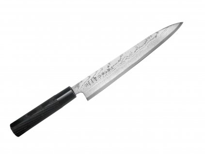 Kuchyňský nůž Tojiro Shippu Black Damascus Sujihiki 21 cm FD-1599