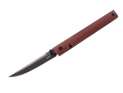 Nůž CRKT CEO Linerlock Burgundy D2