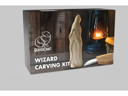 Řezbářská sada BeaverCraft DIY03 pro začátečníky Wizard