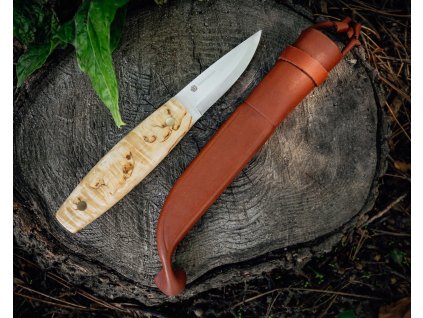 Nůž NKD Korpi 85 Curly birch 14C28N